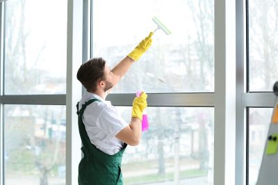 office window cleaner